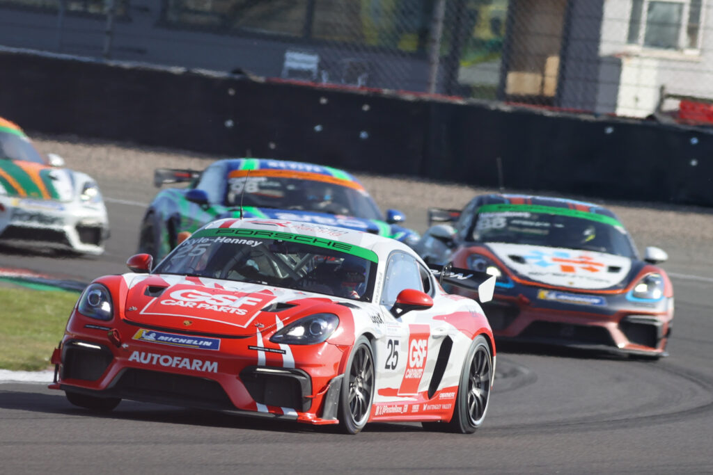 Clean sweep for GSF Clean Racing at 2025 Porsche Sprint Challenge GB season opener